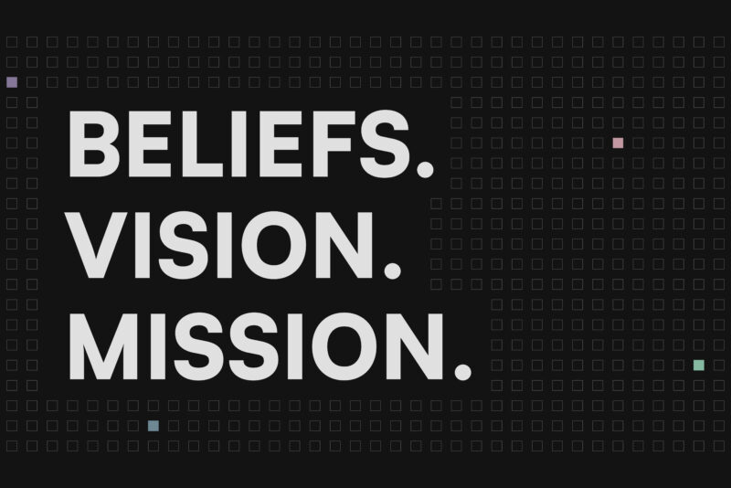 Beliefs Vision Mission