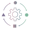 content supply chain icon