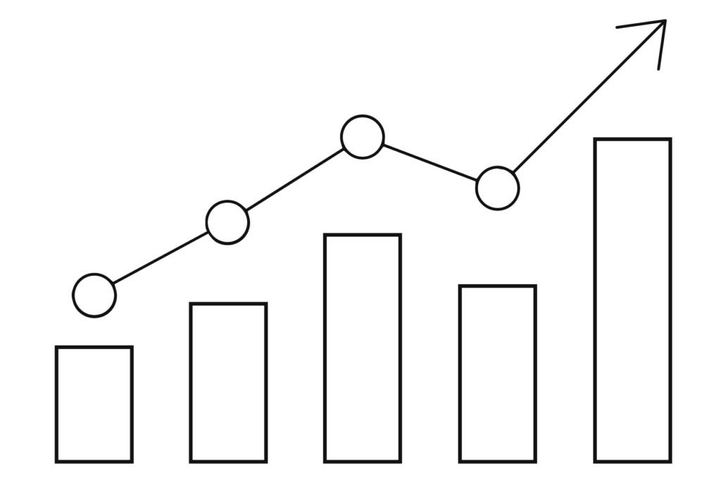 Upwards growth